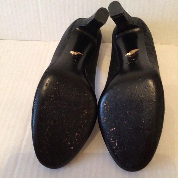 Diane von Furstenberg Black Classic Pumps Size7 - Picture 6 of 7